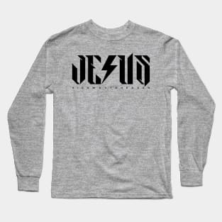 Jesus Rocks Highway to Heaven Long Sleeve T-Shirt